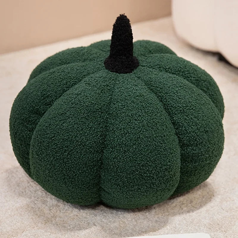 Fluffy Wave Point Pumpkin Plush Pillow